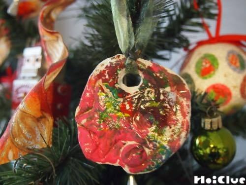 紙粘土のオーナメント〜クリスマスにちなんだ製作飾り〜