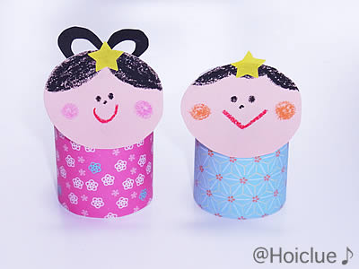 ミニミニおりひめ＆ひこぼし～仲良くかわいい七夕人形～