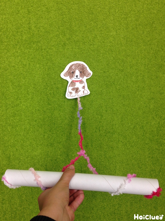 こっちにおーいでっ！〜身近なもので楽しめる製作遊び〜