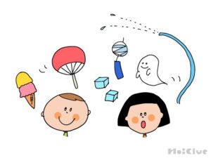 つめたいもの、すずしいもの～考えれば考えるほどおもしろい？展開いろいろイメージ遊び～