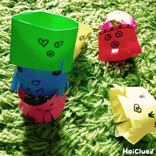重ねて、積み上げて♪たこさんのバランスゲーム〜思わず集中してしまう製作おもちゃ〜