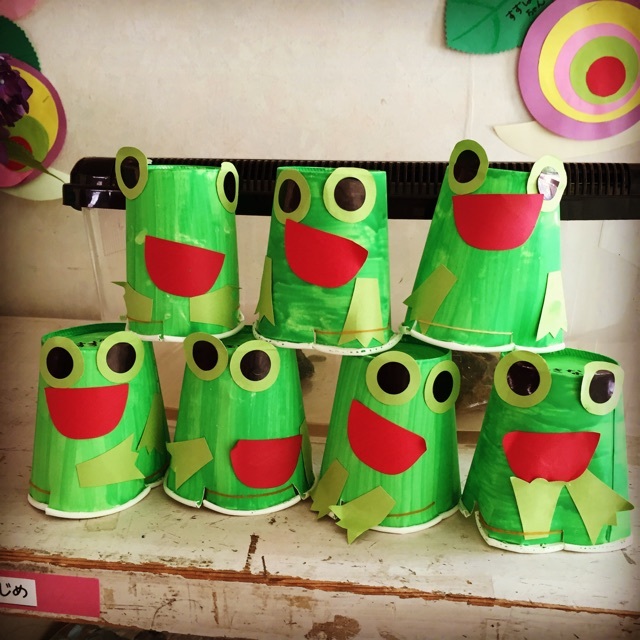 【みんなの投稿】カエルのおもちゃ作り！