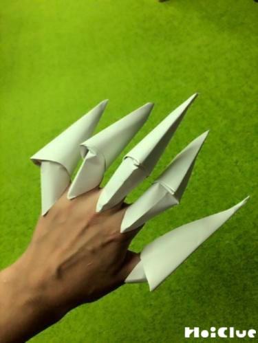 がいこつくんのゆびを作ろう！〜紙だけで楽しめるおもしろ遊び〜