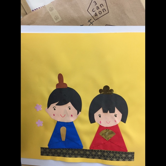 【みんなの投稿】ひな祭り 4歳児