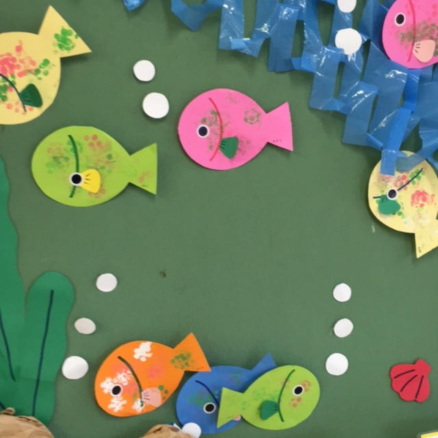 【みんなの投稿】1歳児7,8月製作