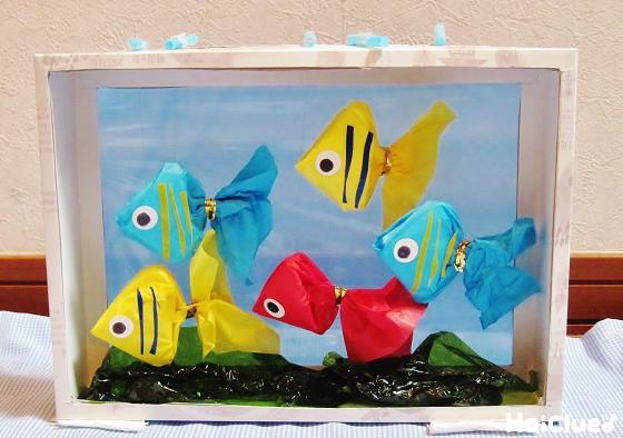 スイスイ泳ぐぷっくり熱帯魚〜仕掛けが楽しい製作遊び〜