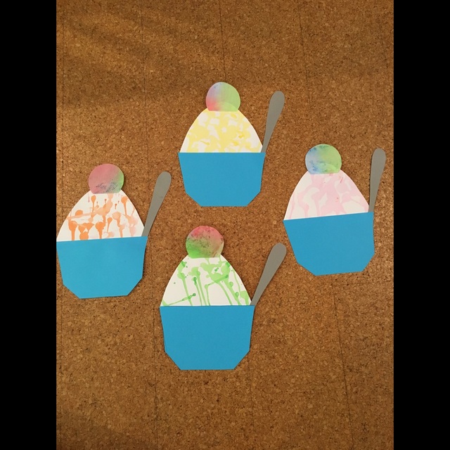 【みんなの投稿】[アイスクリーム付きかき氷]