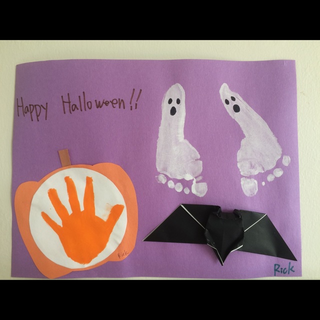 【みんなの投稿】1歳児 ハロウィン製作