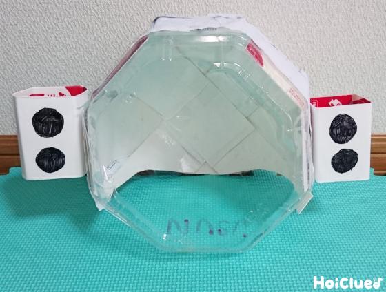 かぶれる宇宙飛行士のヘルメット〜ごっこ遊びにもオススメの手作りアイテム〜