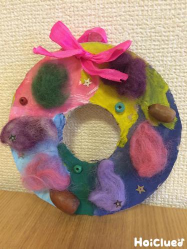羊毛ふわもこリース〜アレンジ自在の手作り壁飾り〜