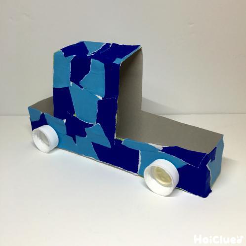 ププー！ティッシュ箱カー〜ごっこ遊びも楽しめる製作遊び〜