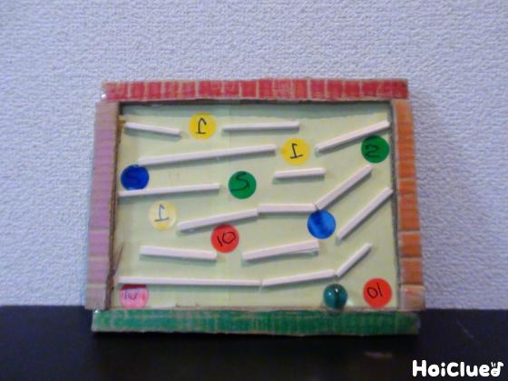 点数をゲット！ビー玉ラリー〜繰り返し楽しめるおもしろ手作りゲーム〜