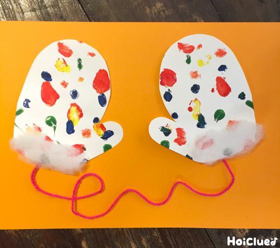 デカルコマニー手袋〜絵の具で楽しむワクワク製作遊び〜