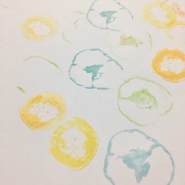 【みんなの投稿】野菜スタンプ