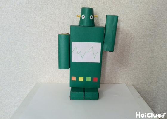 ウィーン…ガシャ！動く空き箱ロボ〜廃材で楽しむ本格製作遊び〜