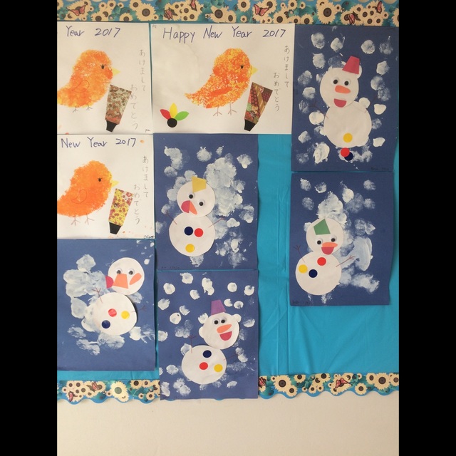 【みんなの投稿】【雪だるま】1、2歳児