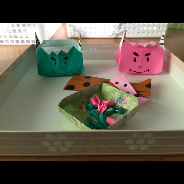 【みんなの投稿】豆と鬼と鬼棒