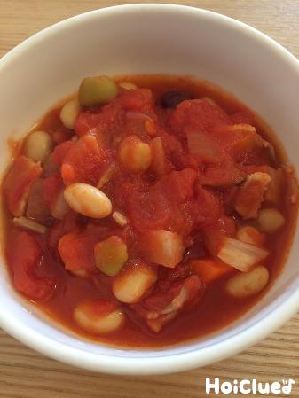 野菜たっぷり！トマトビーンズ〜野菜嫌い鬼を追いだしちゃおう！〜