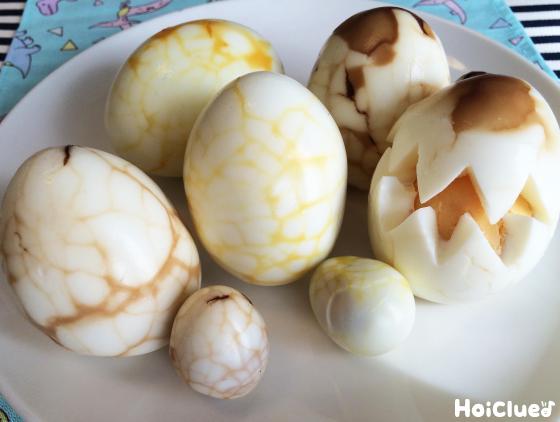 まるで本物！？恐竜の卵〜ゆで卵でおもしろクッキング〜