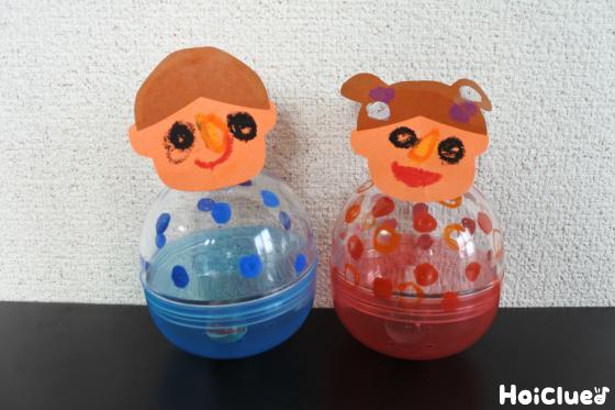 ゆらゆら揺れる織姫彦星〜作った後も楽しめる！七夕製作遊び〜