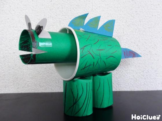 ゆらゆら首ふり恐竜〜動きがおもしろい製作遊び〜