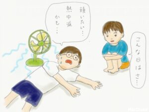 【子どもアイデア】解決したいこと／とにかく外が暑すぎる！！！