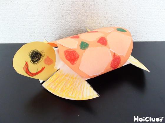 とことこ歩くカメ散歩〜紙皿が変身！アイデア手作りおもちゃ〜