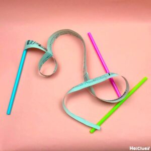 ストロー ✕ 新聞で楽しむ室内遊び〜限られた環境でも楽しみやすい手作りアイテムと遊び方7(セブン)!〜