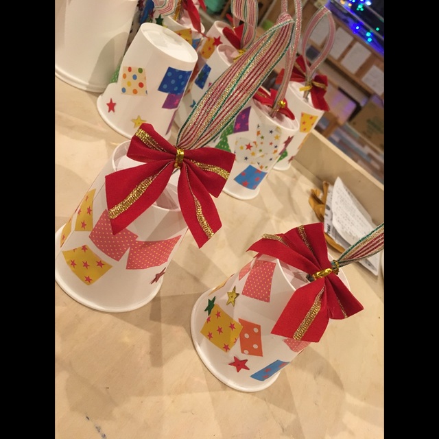 【みんなの投稿】☆３歳児 紙コップ ハンドベル☆