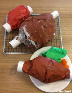 大きな骨付き肉〜小道具やごっこ遊びにもってこいの手作りアイテム〜