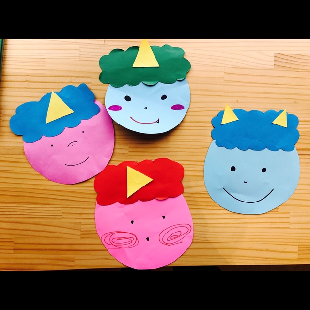 【みんなの投稿】【節分 鬼のお面】