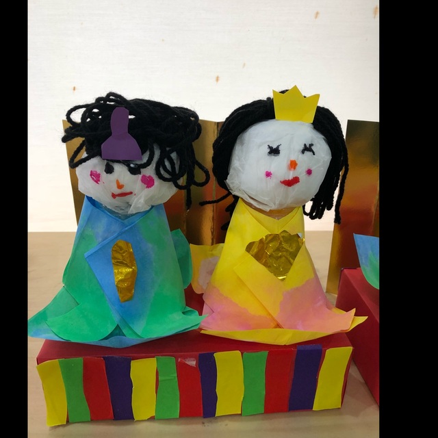 【みんなの投稿】紙コップのお雛様 5歳児クラス