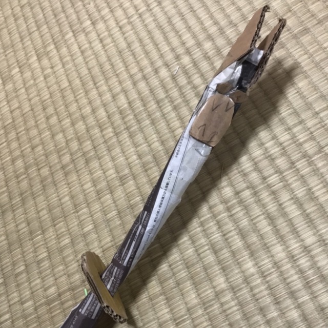 【みんなの投稿】怖い剣 5歳
