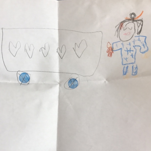 【みんなの投稿】6歳　お絵描き
