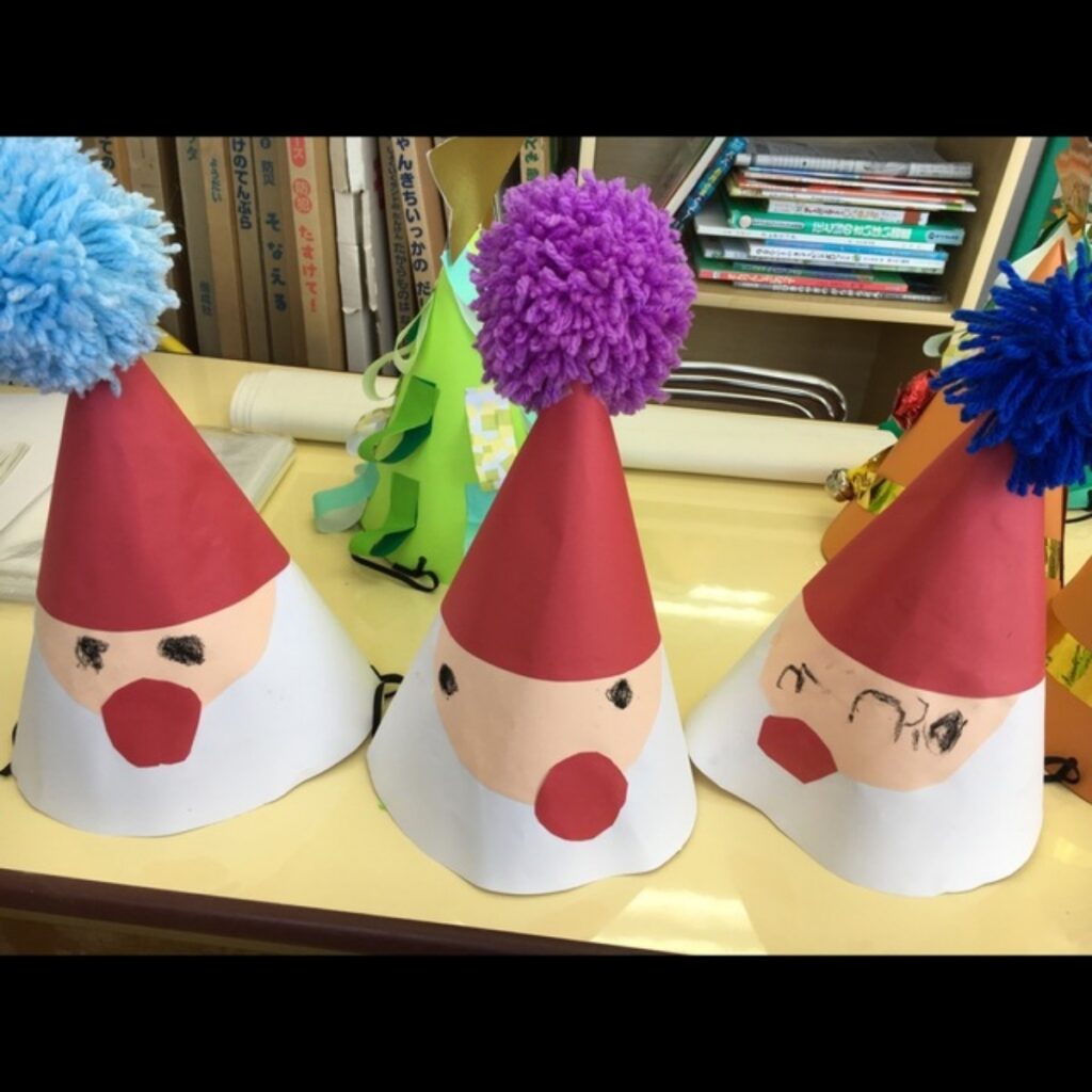【みんなの投稿】クリスマス会のサンタ帽子