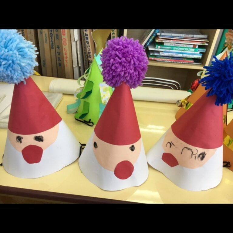 【みんなの投稿】クリスマス会のサンタ帽子