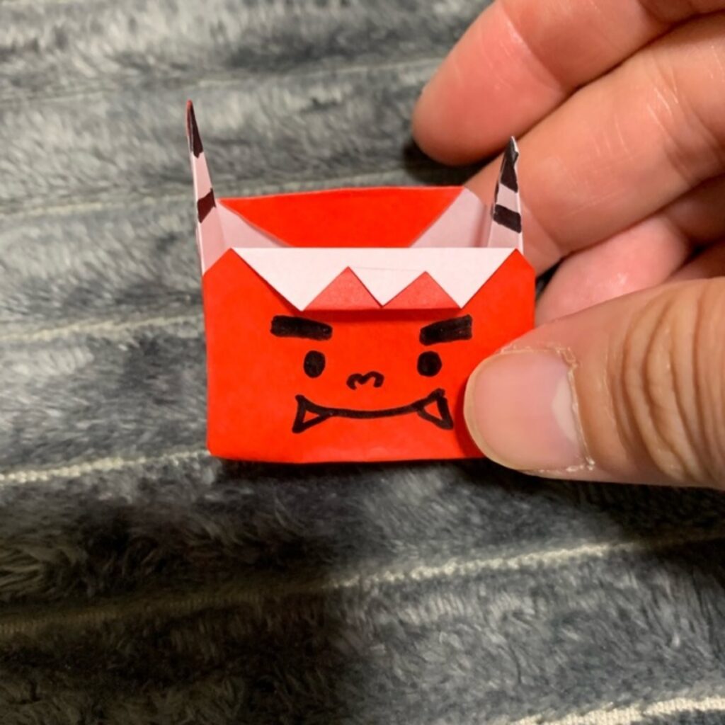 【みんなの投稿】鬼の形の豆入れ
