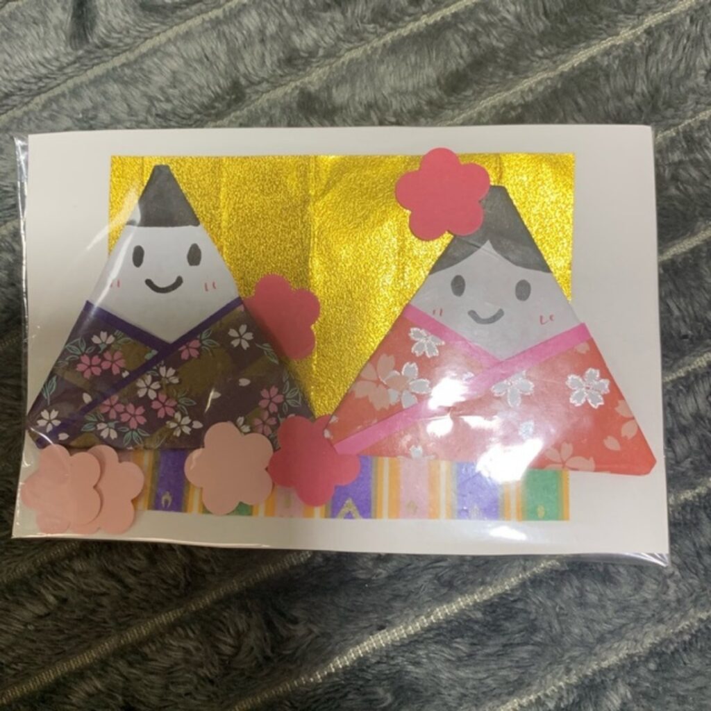 【みんなの投稿】折り紙お雛様