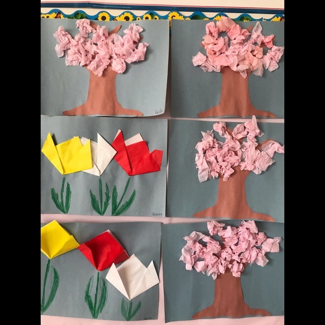 【みんなの投稿】【桜 】1、2歳児