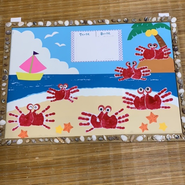 【みんなの投稿】夏の行事予定壁画