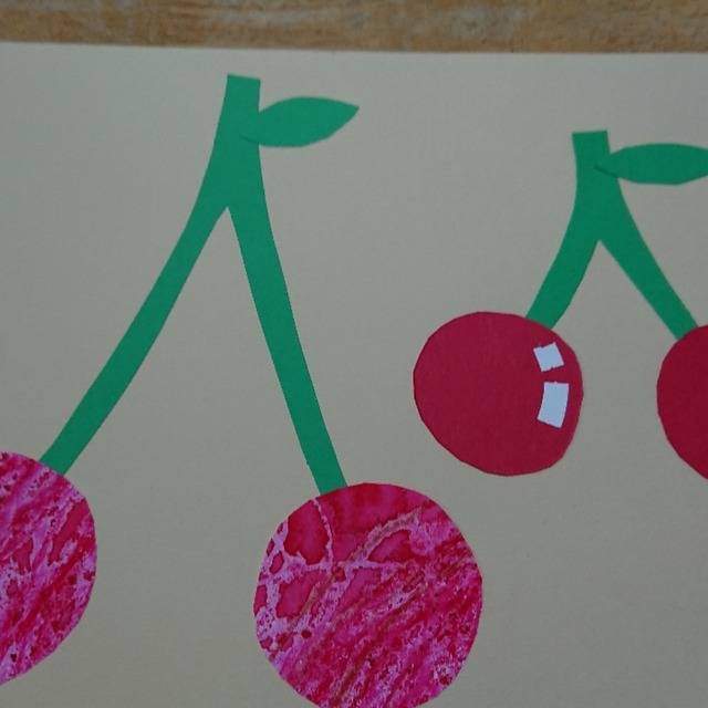 【みんなの投稿】さくらんぼ を作りました。