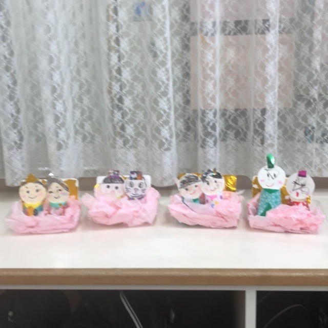 【みんなの投稿】ひなまつり製作