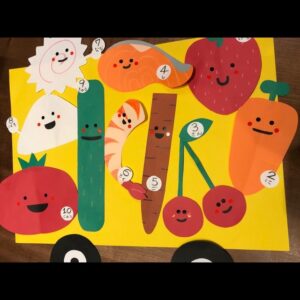 【お弁当バス　ペープサート】