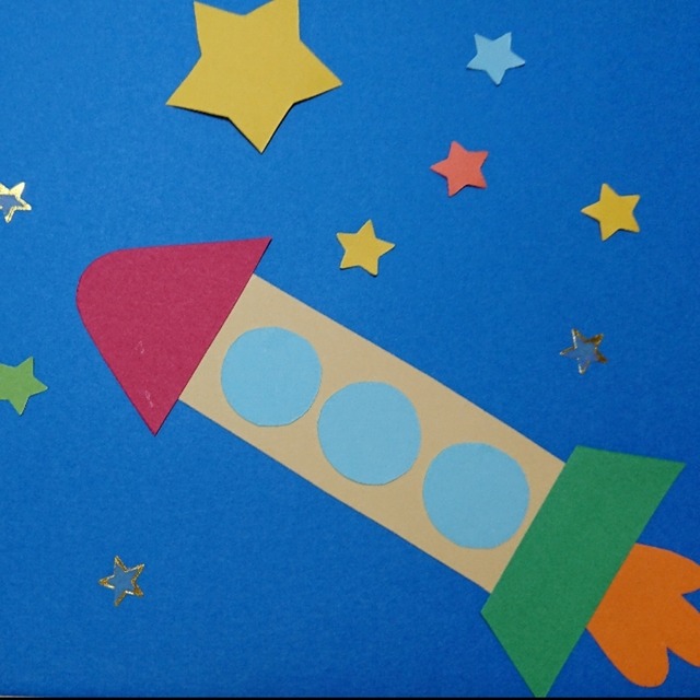 【みんなの投稿】星空に飛び立つロケット です‼️