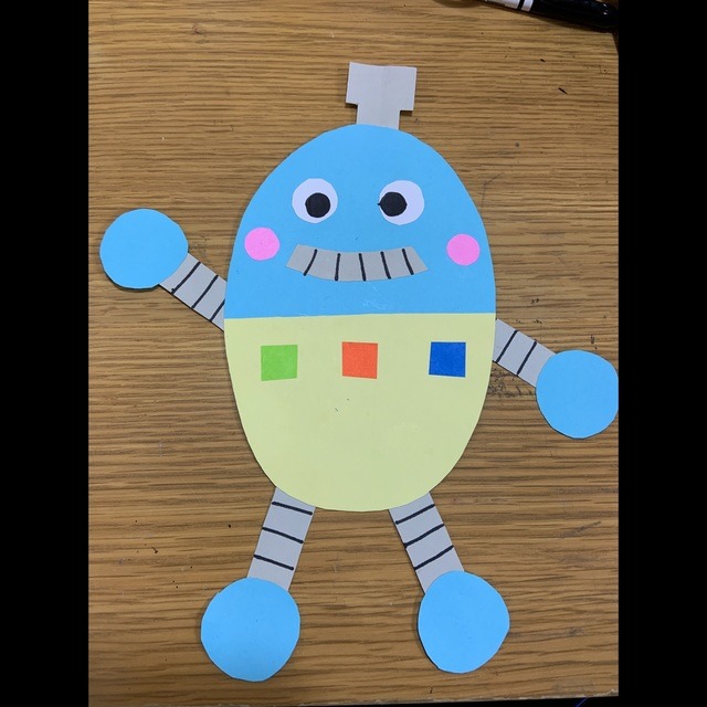 【みんなの投稿】【壁面】ロボット