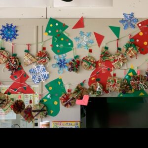 壁面クリスマス