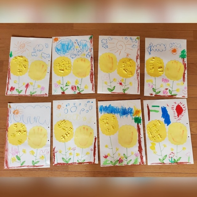 【みんなの投稿】3歳児製作 菜の花