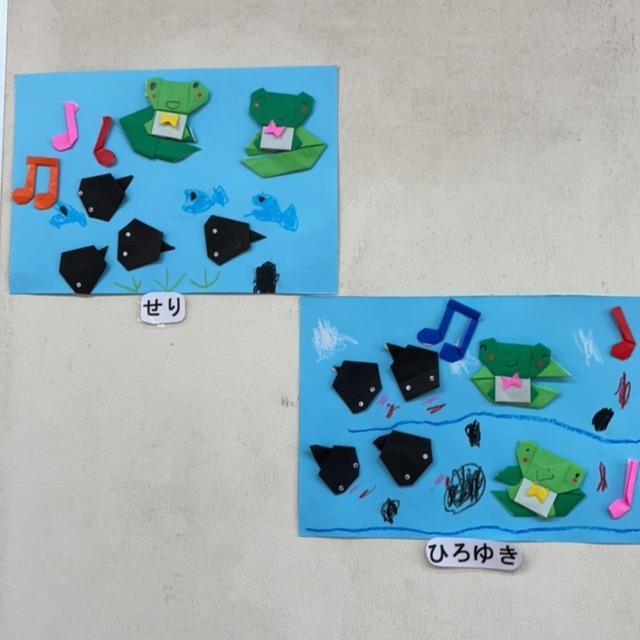 【みんなの投稿】6月折り紙