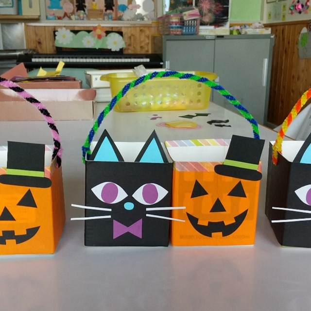 【みんなの投稿】ハロウィン　お菓子入れ