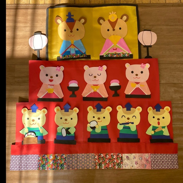 【みんなの投稿】ひなまつり壁面